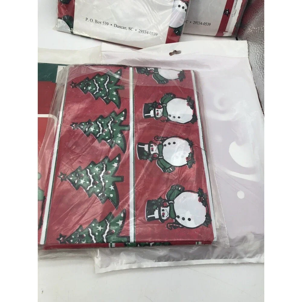 Vintage SALLY FOSTER  Holiday CHRISTMAS Huge Gift Bags Plus 2 Bike Bags 8 Total